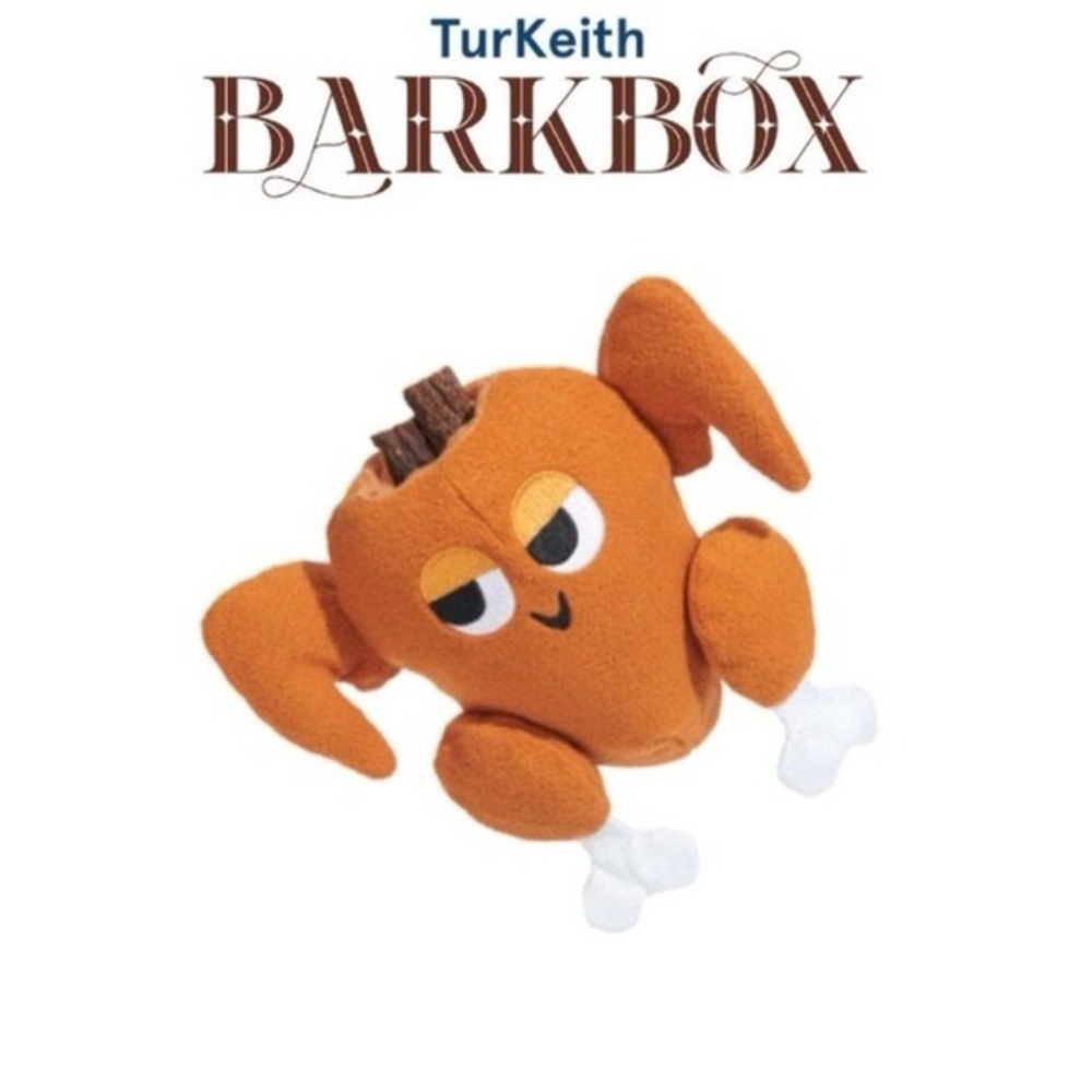 NWT Barkbox Turkeith Dog Toy - Picture 4 of 11